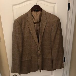 Brown Tommy Hilfiger suit jacket